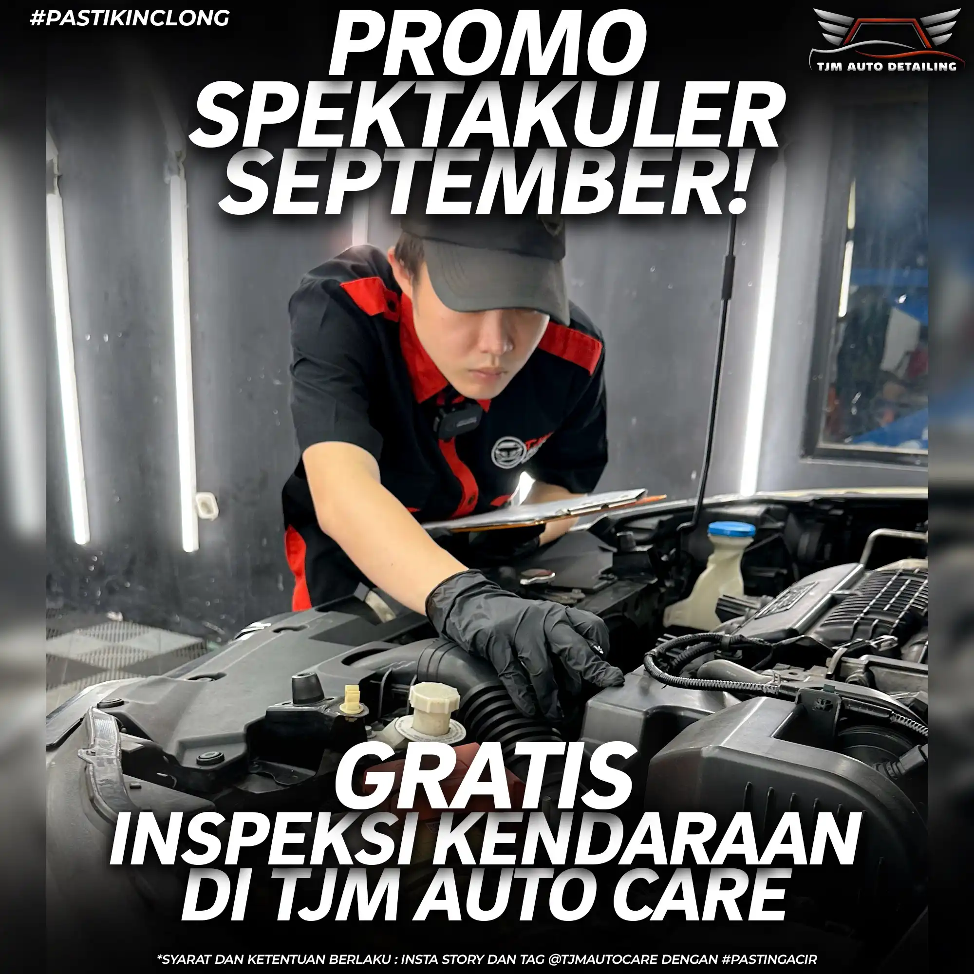 PROMO SPEKTAKULER SEPTEMBER! ( INSPEKSI KENDARAAN )