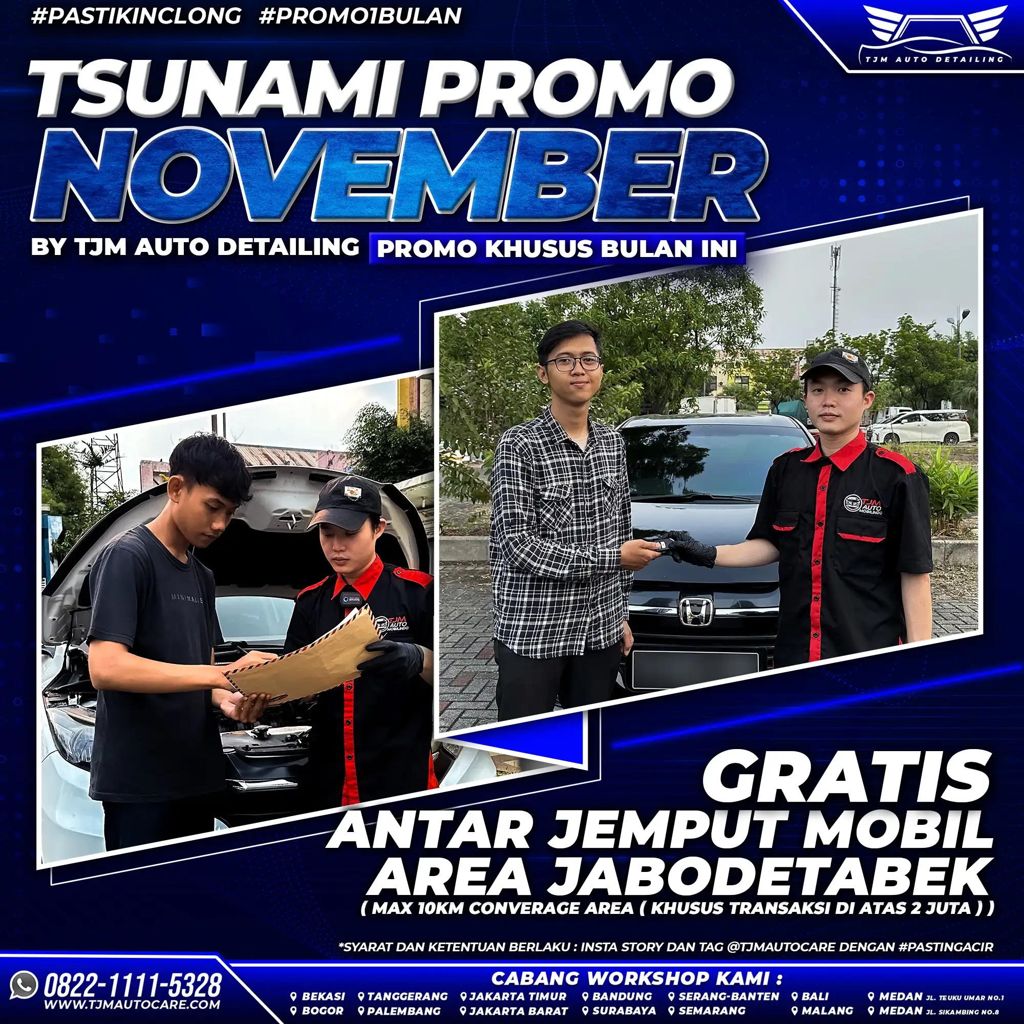 GRATIS ANTAR JEMPUT MOBIL JABODETABEK (JABO)