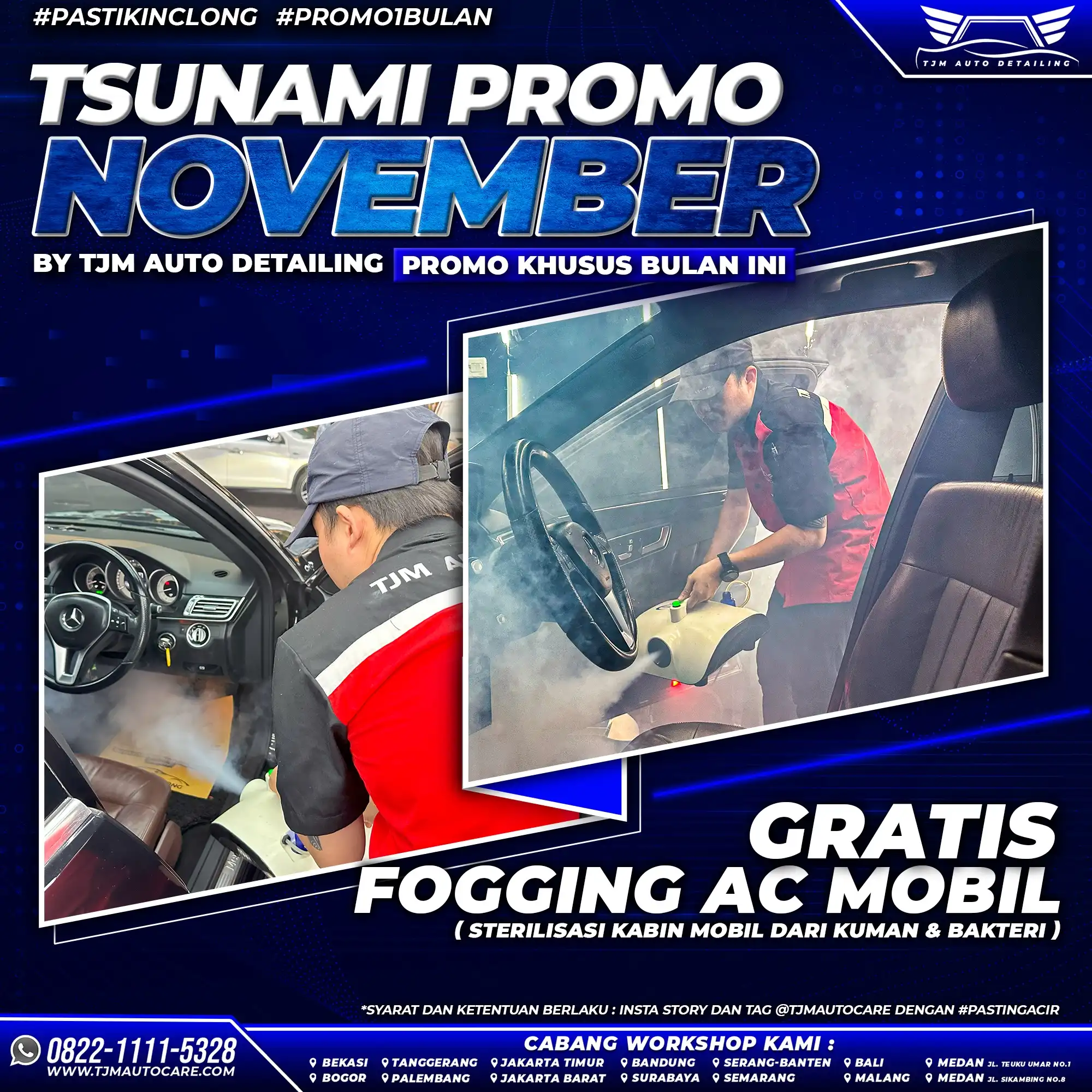 GRATIS FOGGING AC MOBIL (JABO)