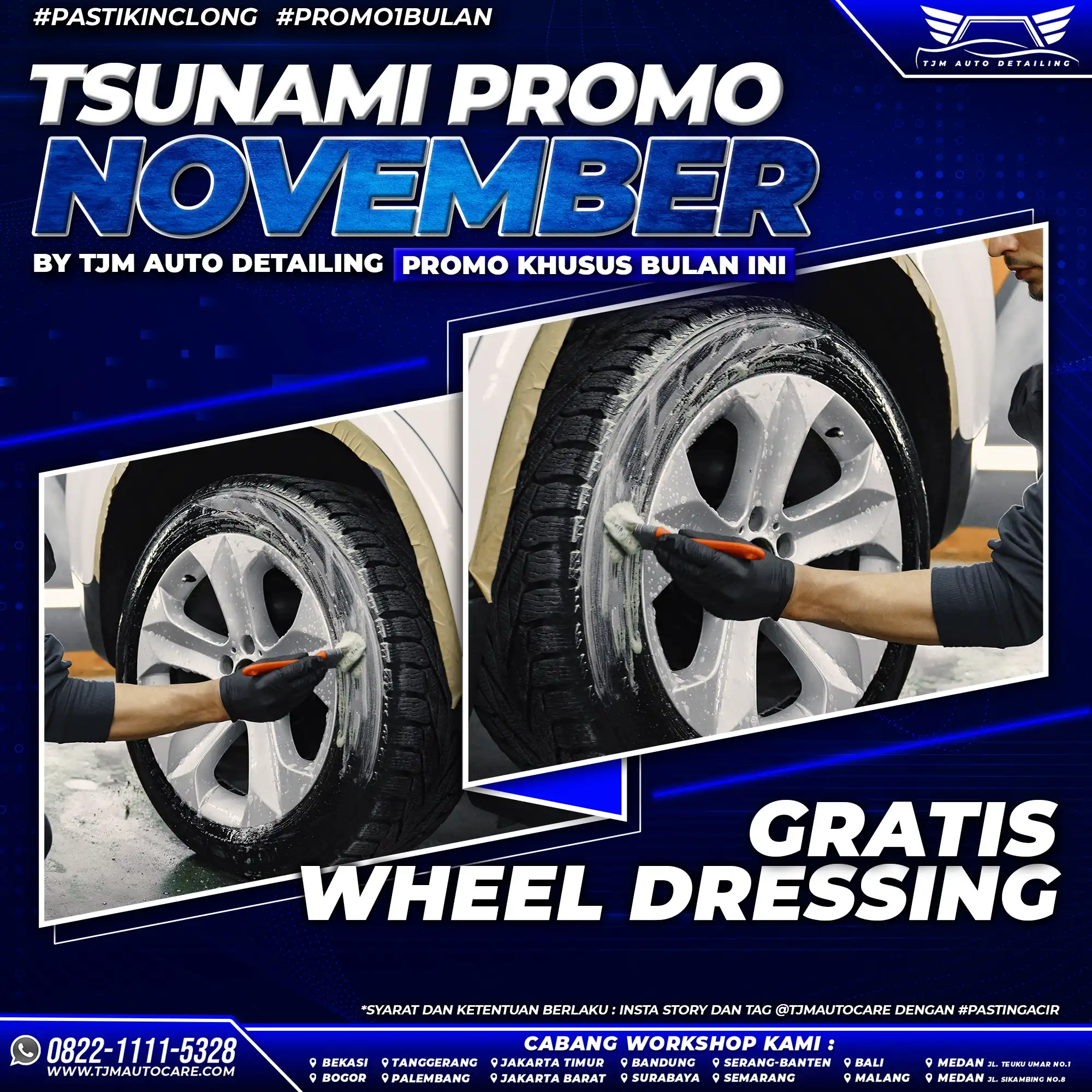 GRATIS WHEEL DRESSING (JABO)